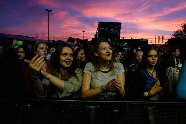 Illustration picture shows the first day of the 42nd edition of the Lokerse Feesten music festival in the city center of Lokeren, Friday 05 August 2016. This year s edition of the festival takes place from 5 to 14 August.  NICOLASxMAETERLINCK 04904215