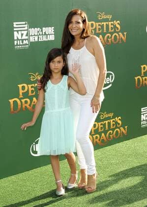 Constance Marie & daughter Luna Marie PETE S DRAGON FILM PREMIERE Hollywood Patrick Rideaux PicturePerfect
