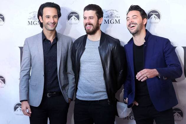 August 9, 2016 - Mexico - Rodrigo Santoro, Toby Kebell, Jack Huston, Pressetermin Ben Hur  - ZUMAu78_
