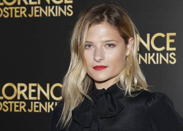 Louisa Gummer arrives on the red carpet at the Florence Foster Jenkins New York Premiere at AMC Loews Lincoln Square 13 Theater on August 9, 2016 in New York City.  NYP20160809109 JOHNxANGELILLO
