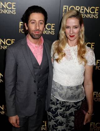 August 9, 2016 - New York, New York, U.S. - Actor SIMON HELBERG and JOCELYN TOWNE attend the New York premiere of Florence Foster Jenkins held at AMC Loews Lincoln Square. New York U.S. - ZUMAk03_