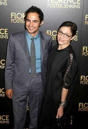 August 9, 2016 - New York, New York, U.S. - Designer ZAC POSEN and his mother SUSAN POSEN attend the New York premiere of Florence Foster Jenkins held at AMC Loews Lincoln Square. New York U.S. - ZUMAk03_