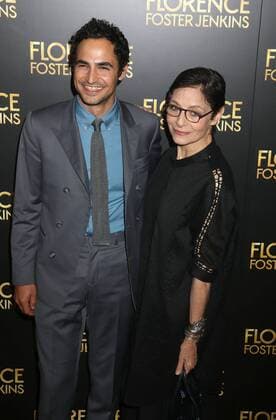 August 9, 2016 - New York, New York, U.S. - Designer ZAC POSEN and his mother SUSAN POSEN attend the New York premiere of Florence Foster Jenkins held at AMC Loews Lincoln Square. New York U.S. - ZUMAk03_