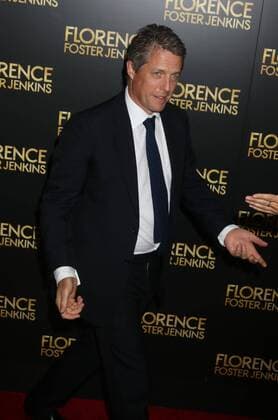 August 9, 2016 - New York, New York, U.S. - Actor HUGH GRANT attends the New York premiere of Florence Foster Jenkins held at AMC Loews Lincoln Square. New York U.S. - ZUMAk03_