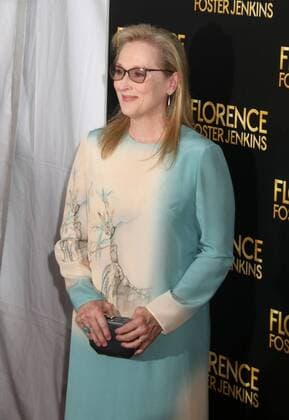 August 9, 2016 - New York, New York, U.S. - Actress MERYL STREEP attends the New York premiere of Florence Foster Jenkins held at AMC Loews Lincoln Square. New York U.S. - ZUMAk03_