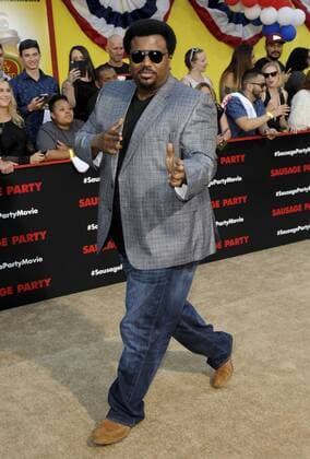 Craig Robinson SAUSAGE PARTY FILM PREMIERE Los Angeles Patrick Rideaux PicturePerfect