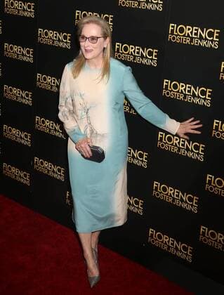 August 9, 2016 - New York, New York, U.S. - Actress MERYL STREEP attends the New York premiere of Florence Foster Jenkins held at AMC Loews Lincoln Square. New York U.S. - ZUMAk03_