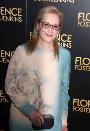 August 9, 2016 - New York, New York, U.S. - Actress MERYL STREEP attends the New York premiere of Florence Foster Jenkins held at AMC Loews Lincoln Square. New York U.S. - ZUMAk03_