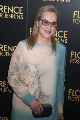 August 9, 2016 - New York, New York, U.S. - Actress MERYL STREEP attends the New York premiere of Florence Foster Jenkins held at AMC Loews Lincoln Square. New York U.S. - ZUMAk03_