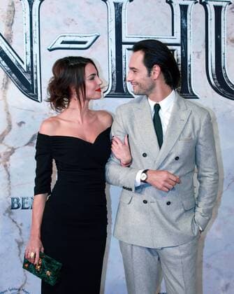 Brazilian actor Rodrigo Santoro (R) and his wife Melanie Fronckowiak arrive for the world premier of Ben Hur at the Metropolitan Theater in Mexico City, Mexico, 09 August 2016. EFE Mario Guzman World premier of Ben Hur in Mexico City !ACHTUNG: NUR REDAKTIONELLE NUTZUNG!  MEX25 20160810-636064095392478296