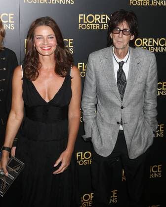 August 9, 2016 - New York, New York, U.S. - Former model PAULINA PORIZKOVA and her husband singer RICK OCASEK attend the New York premiere of Florence Foster Jenkins held at AMC Loews Lincoln Square. New York U.S. - ZUMAk03_