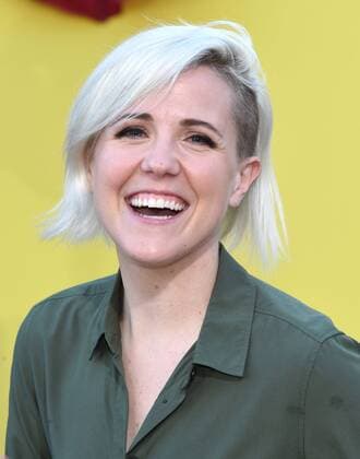 August 9, 2016 - Westwood, California, U.S. - Hannah Hart arrives for the premiere of the film Sausage Party at the Village theater. Westwood U.S. - ZUMAo05_
