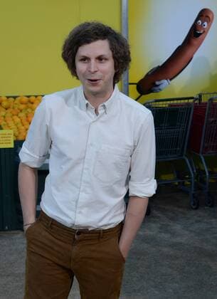 Cast member Michael Cera, the voice of Darren in the animated motion picture comedy Sausage Party attends the premiere of the film at the Regency Village Theatre in the Westwood section of Los Angeles on August 9, 2016. Storyline: A sausage strives to discover the truth about his existence.  LAP2016080914 JIMxRUYMEN