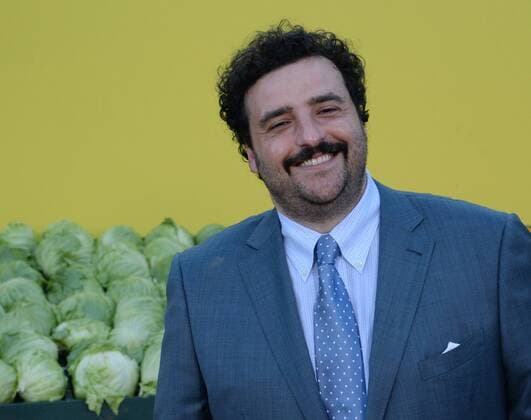 Cast member David Krumholtz, the voice of Lavish in the animated motion picture comedy Sausage Party attends the premiere of the film at the Regency Village Theatre in the Westwood section of Los Angeles on August 9, 2016. Storyline: A sausage strives to discover the truth about his existence.  LAP2016080927 JIMxRUYMEN