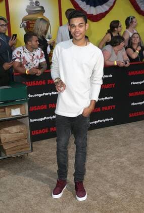 August 9, 2016 - Westwood, CA, United States - 09 August 2016 - Westwood, California - Roshon Fegan. Sausage Party Los Angeles Premiere held at Regency Village Theatre. Photo Credit: Sammi AdMedia Westwood United States - ZUMAa123
