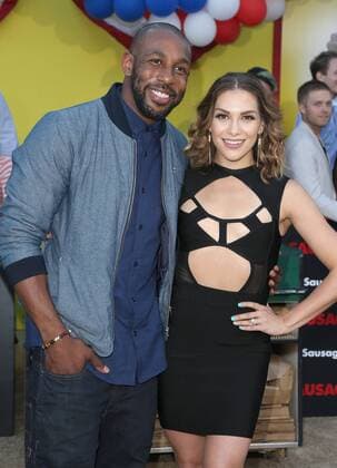 August 9, 2016 - Westwood, CA, United States - 09 August 2016 - Westwood, California - Stephen Boss, tWitch, Allison Holker. Sausage Party Los Angeles Premiere held at Regency Village Theatre. Photo Credit: Sammi AdMedia Westwood United States - ZUMAa123