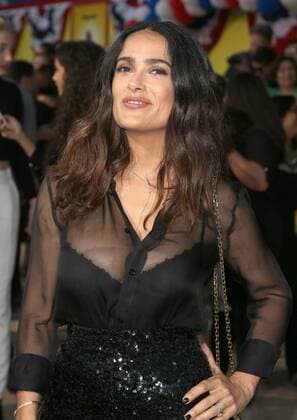 August 9, 2016 - Westwood, CA, United States - 09 August 2016 - Westwood, California - Salma Hayek. Sausage Party Los Angeles Premiere held at Regency Village Theatre. Photo Credit: Sammi AdMedia Westwood United States - ZUMAa123