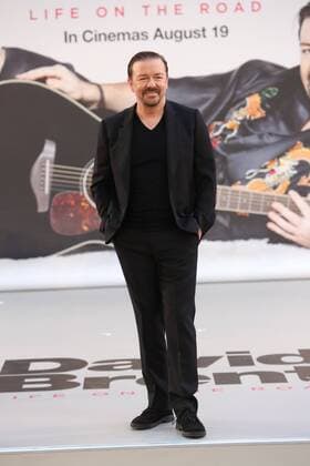 David Brent: Life On The Road Filmpremiere in London . 10 08 2016. London, United Kingdom. Ricky Gervais arriving at the David Brent : Life on the Road premiere in London.  xStephenxLockx xi-Imagesx IIM-13290-0009