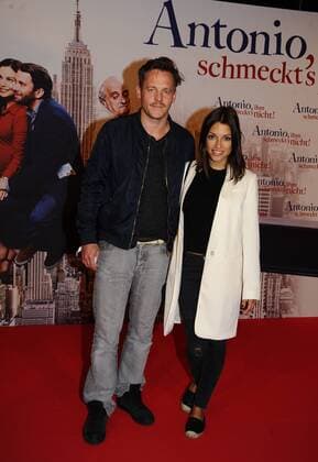 Johannes Zirner und Anna Julia Kapfelsperger Premiere Antonio, ihm schmeckt«s nicht Mathäser Filmpalast Kino, Film, Fernsehen Muenchen 10. August 2016