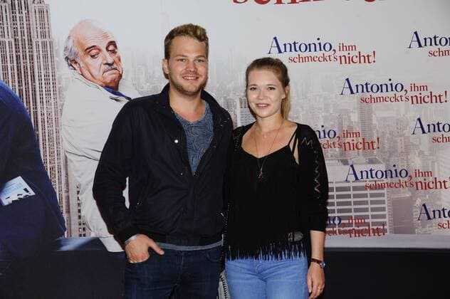 Ben Münchow und Farina Flebbe Premiere Antonio, ihm schmeckt«s nicht Mathäser Filmpalast Kino, Film, Fernsehen Muenchen 10. August 2016