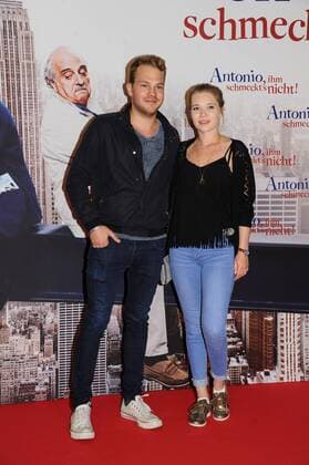 Ben Münchow und Farina Flebbe Premiere Antonio, ihm schmeckt«s nicht Mathäser Filmpalast Kino, Film, Fernsehen Muenchen 10. August 2016