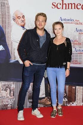 Ben Münchow und Farina Flebbe Premiere Antonio, ihm schmeckt«s nicht Mathäser Filmpalast Kino, Film, Fernsehen Muenchen 10. August 2016