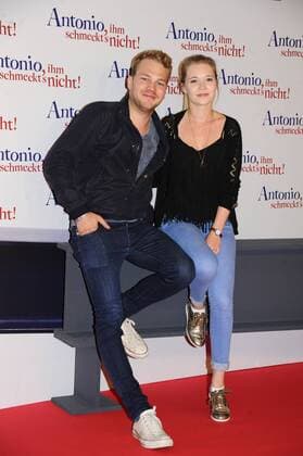 Ben Münchow und Farina Flebbe Premiere Antonio, ihm schmeckt«s nicht Mathäser Filmpalast Kino, Film, Fernsehen Muenchen 10. August 2016
