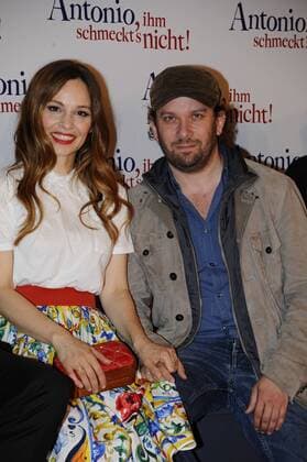 Mina Tander und Christian Ulmen Premiere Antonio, ihm schmeckt«s nicht Mathäser Filmpalast Kino, Film, Fernsehen Muenchen 10. August 2016