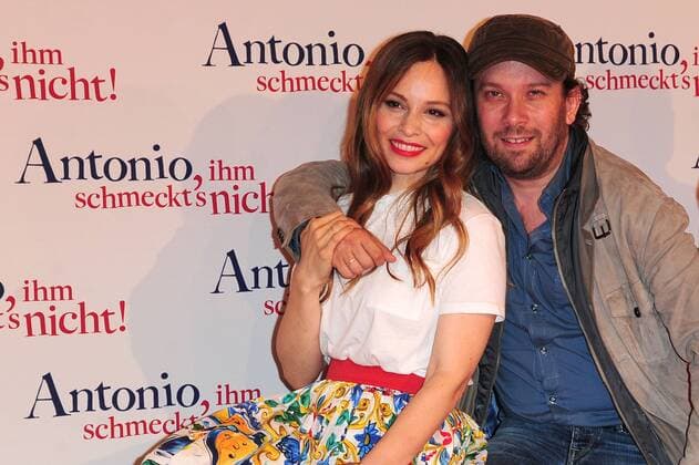 Mina Tander und Christian Ulmen, die beiden Hauptdarsteller bei der Premiere vom Kinofilm Antonio, ihm schmeckt s nicht! am 10.08.2016 in München Antonio, ihm schmeckts nicht Filmpremiere in Muenchen, 2016 