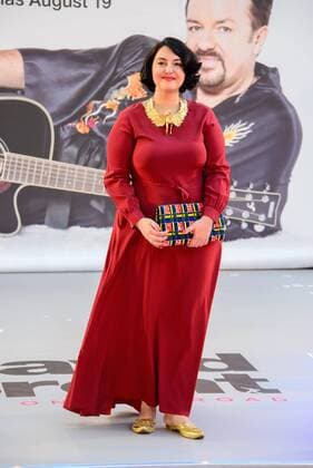 David Brent: Life On The Road Filmpremiere in London . 10 08 2016. London, United Kingdom. Rebecca Gethings attends the World Premier of David Brent: A Life on the Road .  xChrisxJosephx xi-Imagesx IIM-13292-0053