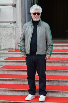 . 10 08 2016. London, United Kingdom. Pedro Almod—var at Julieta UK film premiere. Renowned director Pedro Almod—var introduces screening of his latest film, a drama about a woman on the verge of madness who decides to confront the most difficult elements in her life. Somerset House, London  xNilsxJorgensenx xi-Imagesx IIM-13293-0002