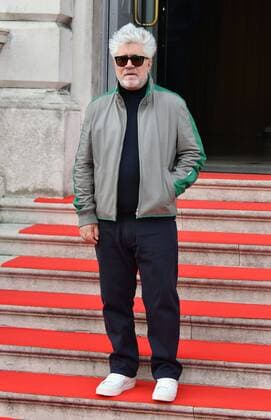 . 10 08 2016. London, United Kingdom. Pedro Almodovar at Julieta UK film premiere. Renowned director Pedro Almodovar introduces screening of his latest film, a drama about a woman on the verge of madness who decides to confront the most difficult elements in her life. Somerset House, London  xNilsxJorgensenx xi-Imagesx IIM-13293-0005