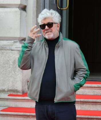 . 10 08 2016. London, United Kingdom. Pedro Almodovar at Julieta UK film premiere. Renowned director Pedro Almodovar introduces screening of his latest film, a drama about a woman on the verge of madness who decides to confront the most difficult elements in her life. Somerset House, London  xNilsxJorgensenx xi-Imagesx IIM-13293-0006