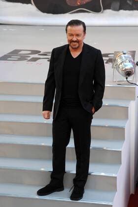 David Brent: Life On The Road Filmpremiere in London English actor and comedian Ricky Gervais attending the David Brent: Life On The Road premiere, held at London s Odeon Cinema Leicester Square. AUGUST 10th 2016  TSTx162633
