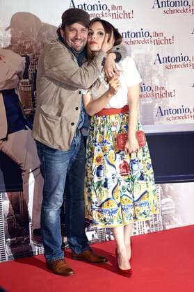 Christian Ulmen und Mina Tander bei der Premiere des Kinofilms Antonio, ihm schmeckt s nicht! im Mathäser Filmpalast. München, 10.08.2016 Foto:xP.xSchönbergerx xFuturexImage