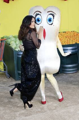 Salma Hayek bei der Premiere des Kinofilms Sausage Party - Es geht um die Wurst im Regency Village Theatre. Los Angeles, 09.08.2016 Foto:xD.xBedrosianx xFuturexImage