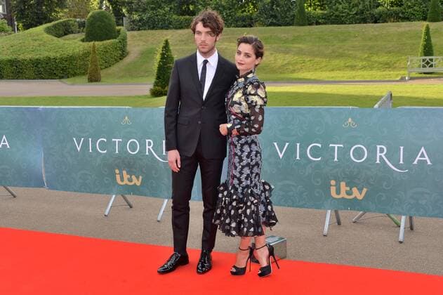 August 11, 2016 - London, London, UK - JENNA COLEMAN and TOM HUGHES attends the VIP press screening of Victoria. The ITV series traces the early life of Queen Victoria, from her accession to the throne at the tender age of 18 through to her courtship and marriage to Prince Albert. London, UK. London UK  - ZUMAl94_
