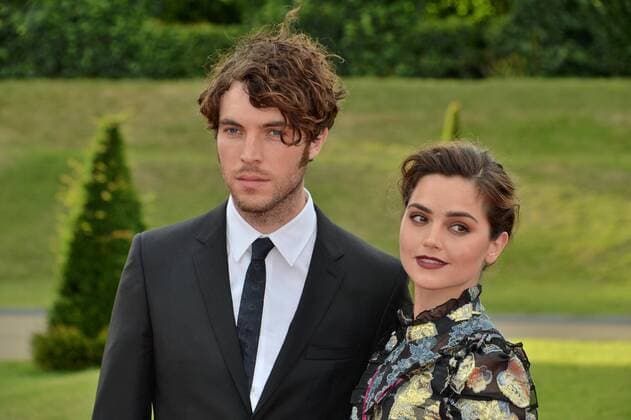 August 11, 2016 - London, London, UK - JENNA COLEMAN and TOM HUGHES attends the VIP press screening of Victoria. The ITV series traces the early life of Queen Victoria, from her accession to the throne at the tender age of 18 through to her courtship and marriage to Prince Albert. London, UK. London UK  - ZUMAl94_