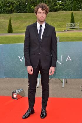 August 11, 2016 - London, London, UK - JENNA COLEMAN and TOM HUGHES attends the VIP press screening of Victoria. The ITV series traces the early life of Queen Victoria, from her accession to the throne at the tender age of 18 through to her courtship and marriage to Prince Albert. London, UK. London UK  - ZUMAl94_