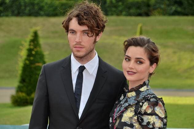 August 11, 2016 - London, London, UK - JENNA COLEMAN and TOM HUGHES attends the VIP press screening of Victoria. The ITV series traces the early life of Queen Victoria, from her accession to the throne at the tender age of 18 through to her courtship and marriage to Prince Albert. London, UK. London UK  - ZUMAl94_