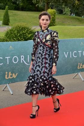August 11, 2016 - London, London, UK - JENNA COLEMAN attends the VIP press screening of Victoria. The ITV series traces the early life of Queen Victoria, from her accession to the throne at the tender age of 18 through to her courtship and marriage to Prince Albert. London, UK. London UK  - ZUMAl94_