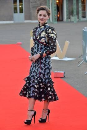 August 11, 2016 - London, London, UK - JENNA COLEMAN attends the VIP press screening of Victoria. The ITV series traces the early life of Queen Victoria, from her accession to the throne at the tender age of 18 through to her courtship and marriage to Prince Albert. London, UK. London UK  - ZUMAl94_