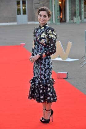 August 11, 2016 - London, London, UK - JENNA COLEMAN attends the VIP press screening of Victoria. The ITV series traces the early life of Queen Victoria, from her accession to the throne at the tender age of 18 through to her courtship and marriage to Prince Albert. London, UK. London UK  - ZUMAl94_