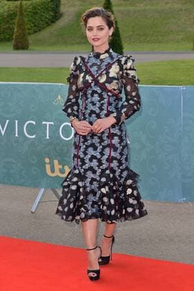 August 11, 2016 - London, London, UK - JENNA COLEMAN attends the VIP press screening of Victoria. The ITV series traces the early life of Queen Victoria, from her accession to the throne at the tender age of 18 through to her courtship and marriage to Prince Albert. London, UK. London UK  - ZUMAl94_