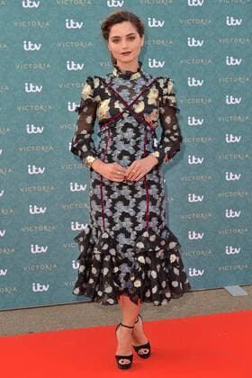 August 11, 2016 - London, London, UK - JENNA COLEMAN attends the VIP press screening of Victoria. The ITV series traces the early life of Queen Victoria, from her accession to the throne at the tender age of 18 through to her courtship and marriage to Prince Albert. London, UK. London UK  - ZUMAl94_