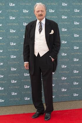 August 11, 2016 - London, London, UK - PETER BOWLES attends the VIP press screening of Victoria. The ITV series traces the early life of Queen Victoria, from her accession to the throne at the tender age of 18 through to her courtship and marriage to Prince Albert. London, UK. London UK  - ZUMAl94_
