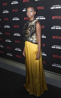 USA: The Get Down premiere in New York Stefanee Martin attends The Get Down Netflix original series premier at Lehman Center for performing arts in the Bronx.  LevxRadin