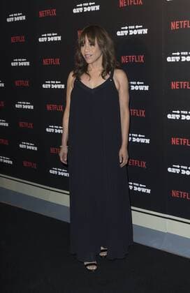 USA: The Get Down premiere in New York Rosie Perez attend The Get Down Netflix original series premier at Lehman Center for performing arts in the Bronx.  LevxRadin