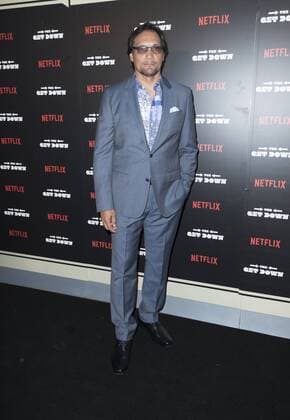 USA: The Get Down premiere in New York Jimmy Smits attends The Get Down Netflix original series premier at Lehman Center for performing arts in the Bronx  LevxRadin