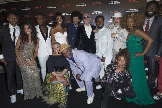USA: The Get Down premiere in New York Cast and crew attend The Get Down Netflix original series premier at Lehman Center for performing arts in the Bronx.  LevxRadin